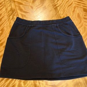 Tommy Hilfiger black cotton skirt, size s